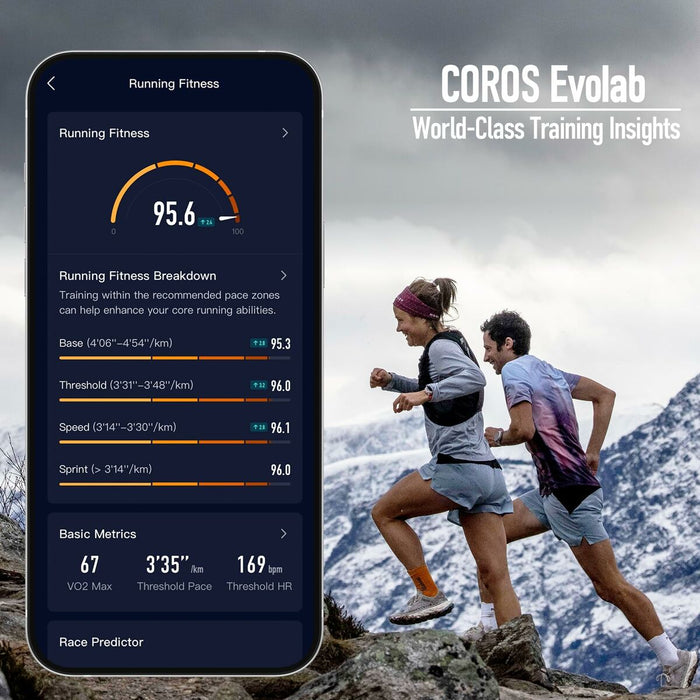 Смарт часовник Coros WAPX2P-PNK 1,3"
