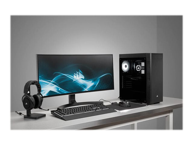 Корпус за игри CORSAIR 110R Templered Glass Mid-Tower Черен