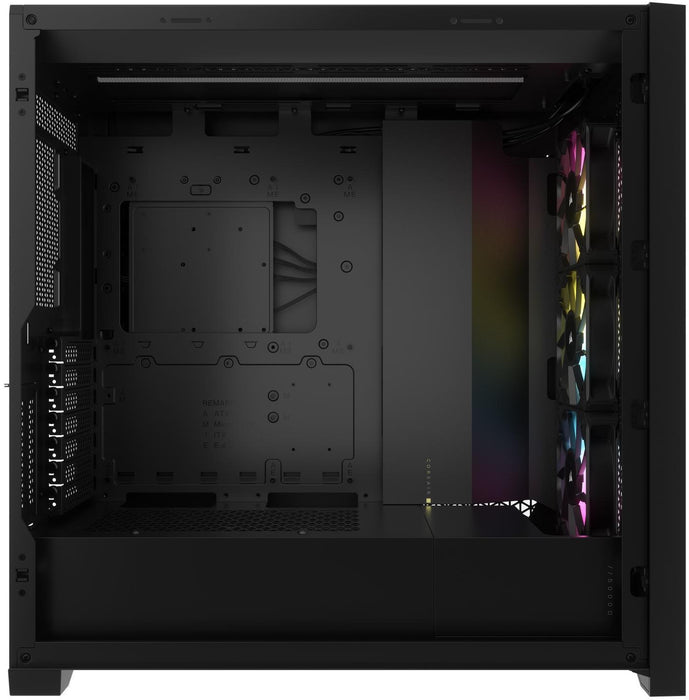 Corsair iCUE 5000D RGB Airflow Midi Tower Черен
