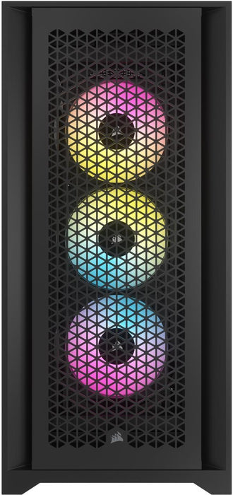 Corsair iCUE 5000D RGB Airflow Midi Tower Черен