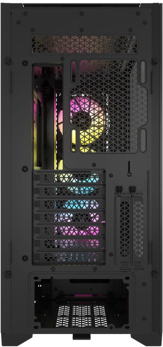 Corsair iCUE 5000D RGB Airflow Midi Tower Черен