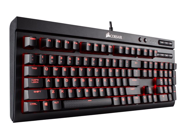 Механична клавиатура CORSAIR Gaming K68 с подсветка Червен LED Cherry MX Red US
