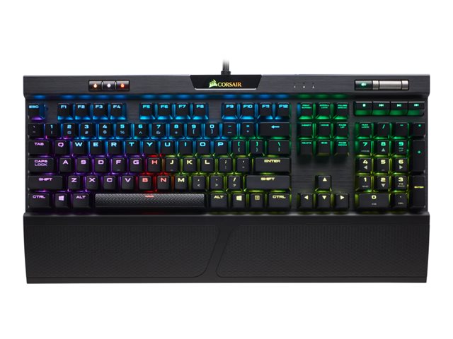 CORSAIR K70 RGB MK.2 Механична игрална клавиатура с подсветка RGB LED Cherry MX Silent US
