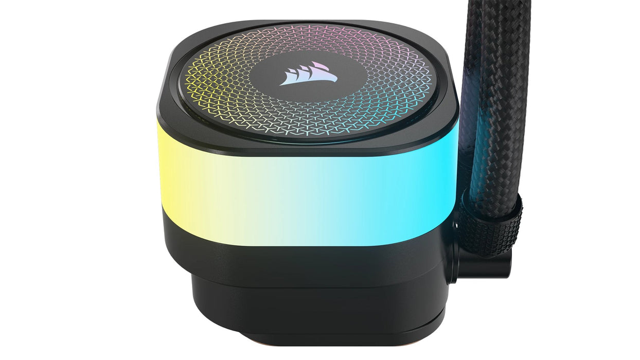 Corsair iCUE LINK TITAN RX RGB процесор All-in-one течен охладител 14 см черен 1 бр.