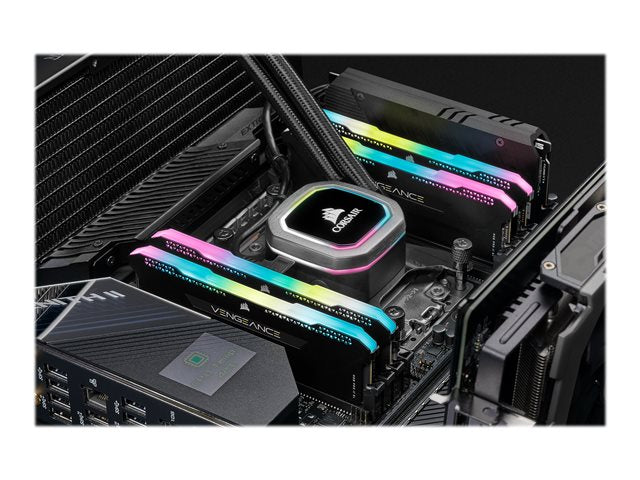 CORSAIR Vengeance RGB Pro SL 16GB DDR4 3200MHz Unbuffered 16-20-20-38 черен Heatspreader DIMM