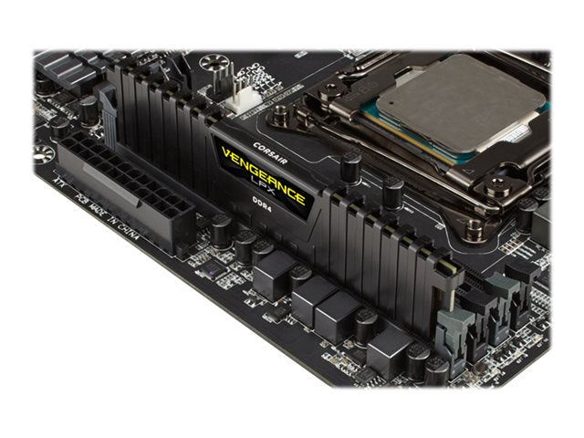 CORSAIR 8GB DDR4 3000MHz 288 Dimm Unbuffed 16-20-20-38 Vengeance LPX Black Heat Spreader 1.35V XMP2.0