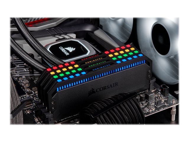 CORSAIR Dominator Platinum DDR4 32GB 4x8GB 3200MHz DIMM CL16 RGB 1.35V XMP 2.0