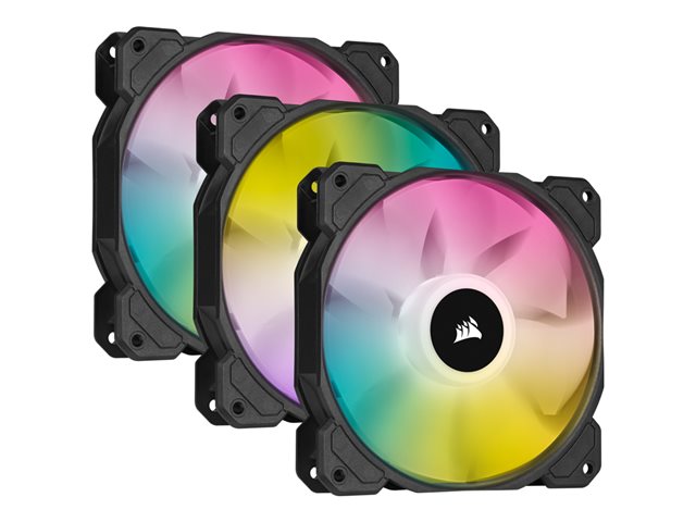 CORSAIR SP120 RGB ELITE 120 mm RGB LED вентилатор с троен пакет AirGuide