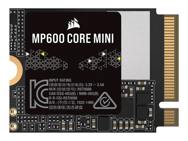 CORSAIR MP600 CORE MINI 1TB Gen4 PCIe x4 NVMe M.2 2230 SSD