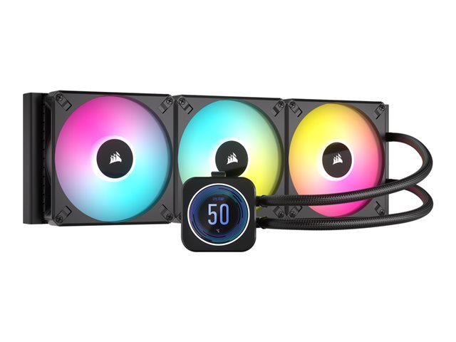 Течен охладител за процесор CORSAIR iCUE H170i ELITE LCD XT