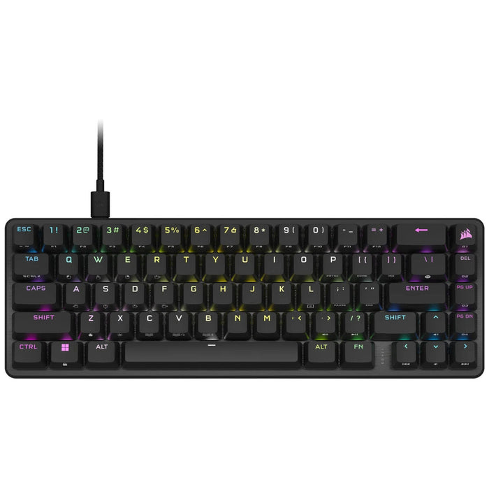 Клавиатура за игри Corsair K65 PRO MINI Черен Испанска Qwerty