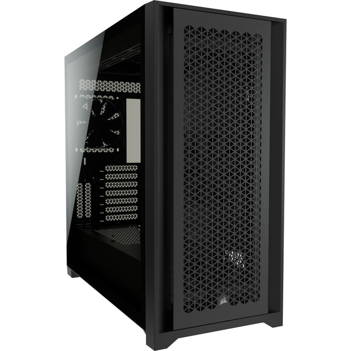 Corsair iCUE 5000D RGB Airflow Midi Tower Черен