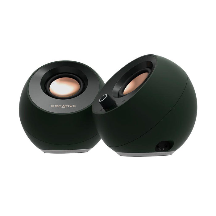 Озвучителна система Creative PEBBLE PRO, USB-C, BT 5.3, RGB, 20W RMS, черна