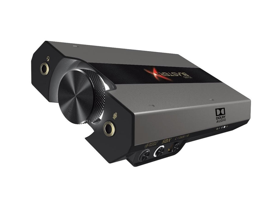 Звукова карта Creative Sound BlasterX G6, 7.1, Външна, USB, Xamp Headphone PS4, Xbox One, Nintendo Switch, and PC