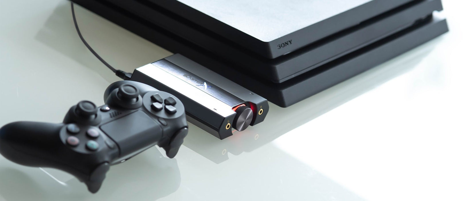 Звукова карта Creative Sound BlasterX G6, 7.1, Външна, USB, Xamp Headphone PS4, Xbox One, Nintendo Switch, and PC