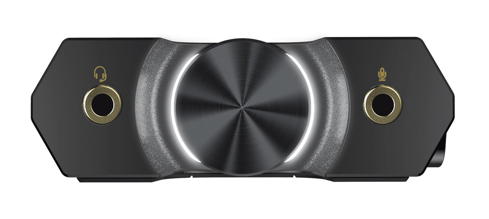 Звукова карта Creative Sound BlasterX G6, 7.1, Външна, USB, Xamp Headphone PS4, Xbox One, Nintendo Switch, and PC