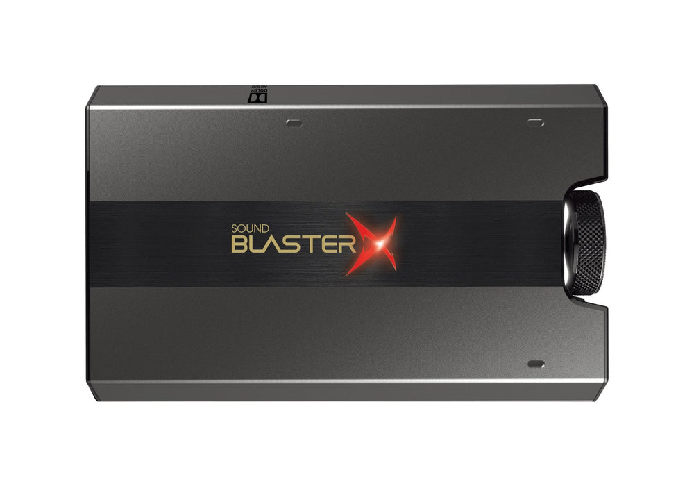 Звукова карта Creative Sound BlasterX G6, 7.1, Външна, USB, Xamp Headphone PS4, Xbox One, Nintendo Switch, and PC