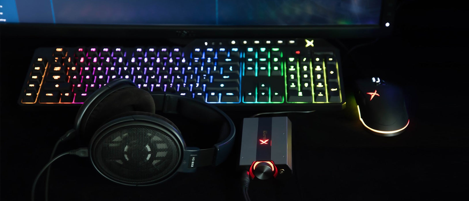 Звукова карта Creative Sound BlasterX G6, 7.1, Външна, USB, Xamp Headphone PS4, Xbox One, Nintendo Switch, and PC
