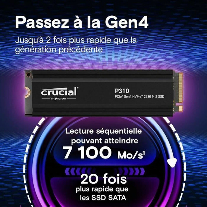 Твърд диск Crucial 2 TB SSD