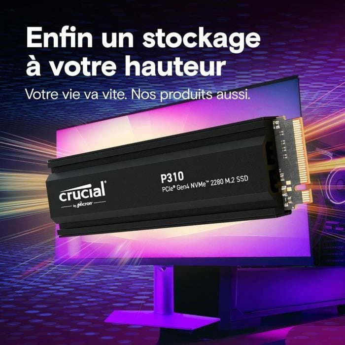 Твърд диск Crucial 2 TB SSD