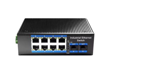 Switch Cudy IG1008S2P network links 8-port Black.