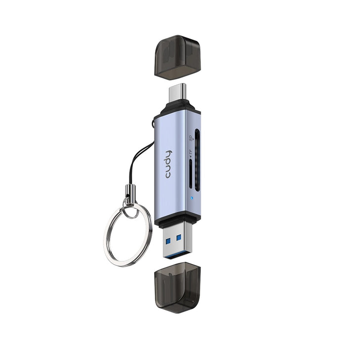 CUDY UH200 2-в-1 USB 3.0 четец на карти