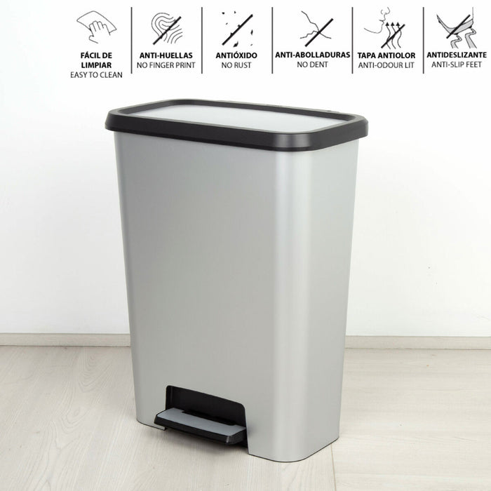 Кошче за боклук Curver Сив Пластмаса 50 L (5 броя)