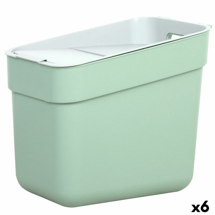 Кошче за боклук Curver Зелен Пластмаса 20 L (6 броя)
