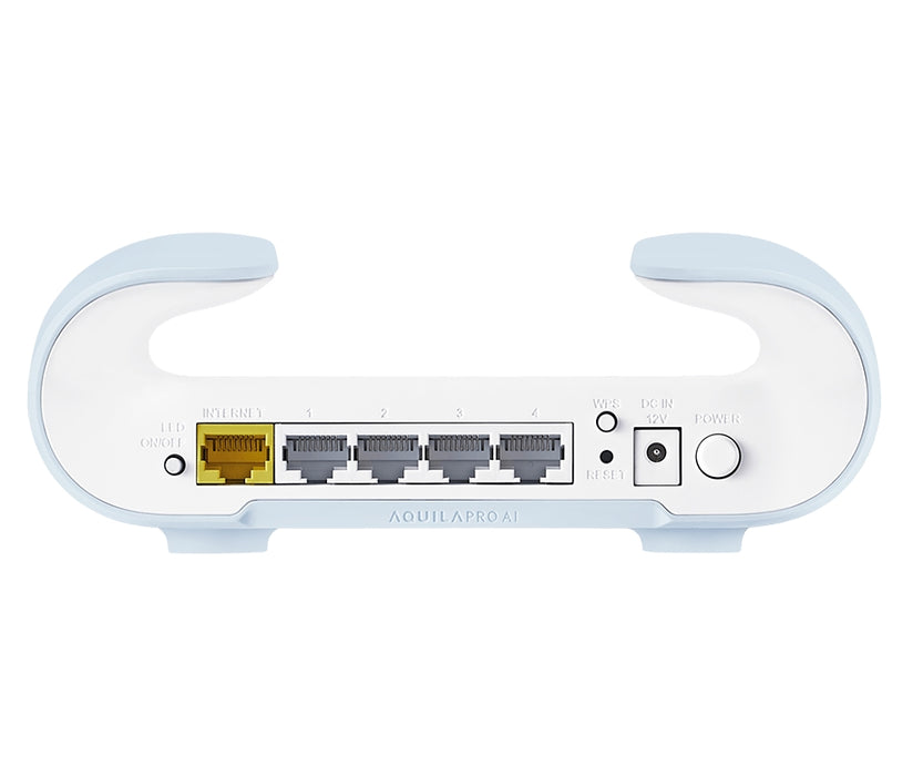 Двубандов мрежест рутер D-Link Aquila Pro AI Wi-Fi 6 AX3000 - 2 пакета