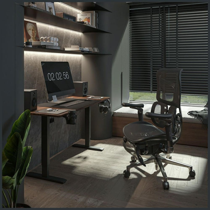 Ергономичен стол Diablo Chairs M0-Kinetic, черен
