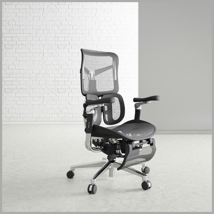 Ергономичен стол Diablo Chairs M0-Kinetic, черен