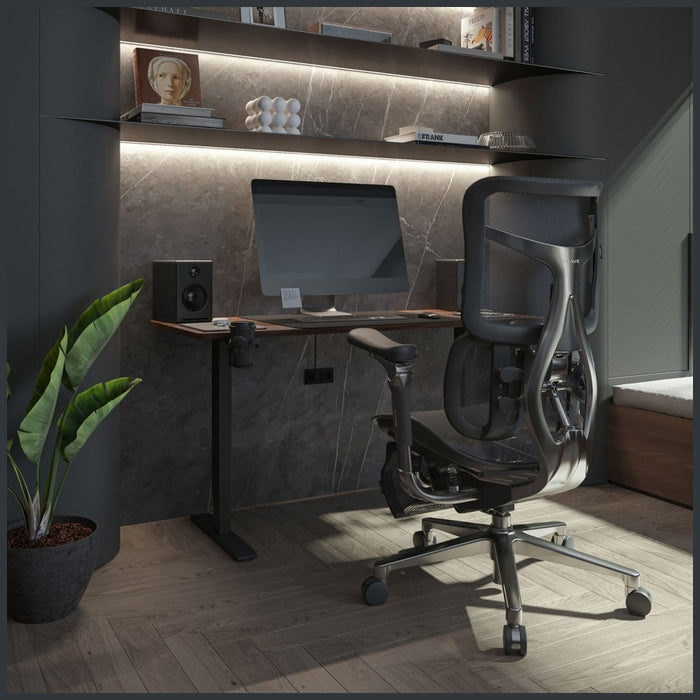 Ергономичен стол Diablo Chairs M0-Kinetic, черен