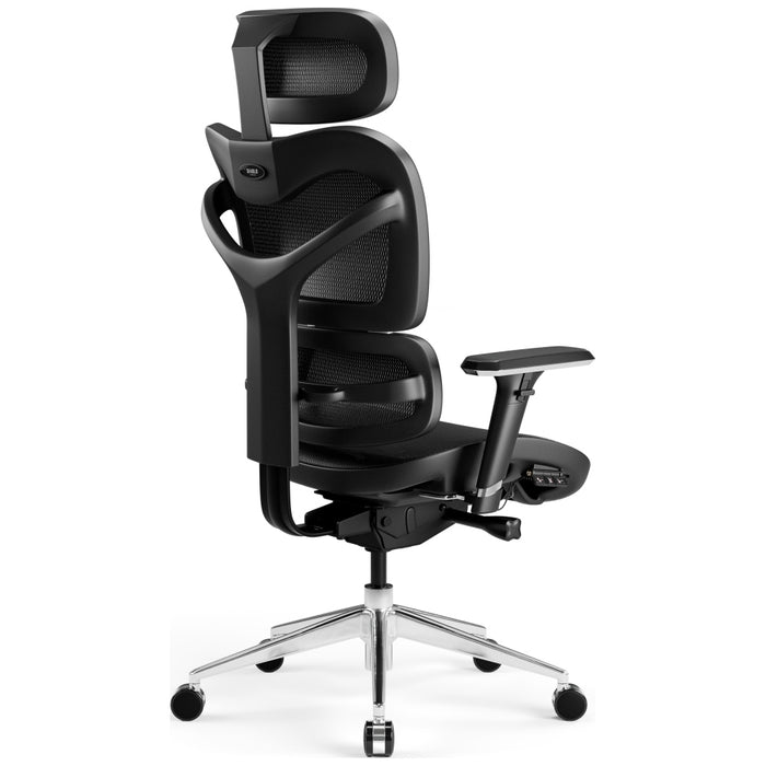 Ергономичен стол Diablo Chairs V-Commander, черен