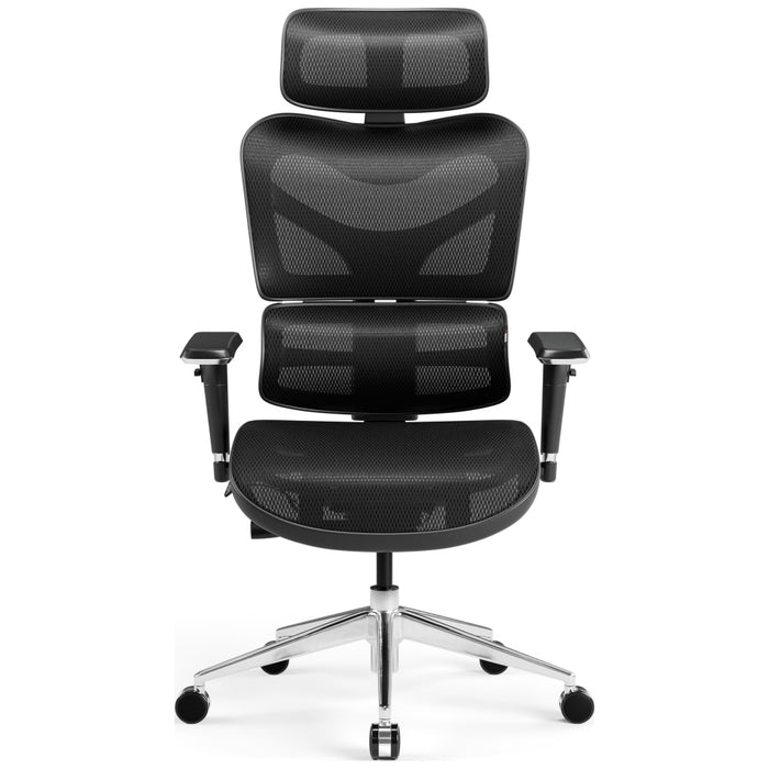 Ергономичен стол Diablo Chairs V-Commander, черен
