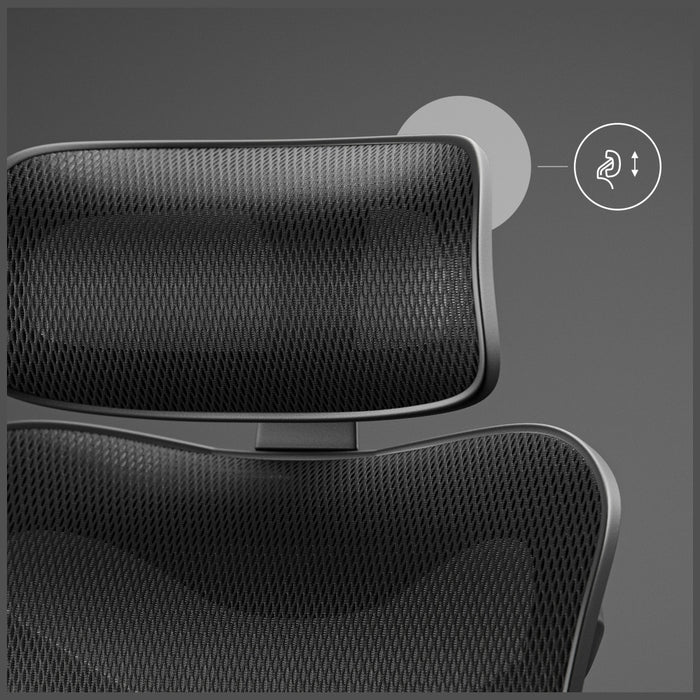 Ергономичен стол Diablo Chairs V-Commander, черен