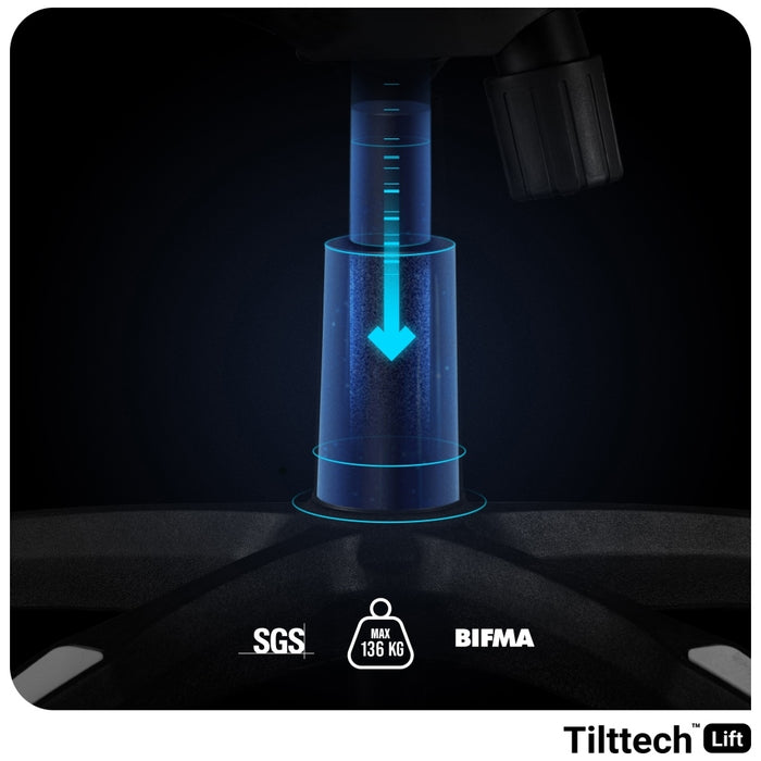 [?] Гейминг стол Diablo Chairs X-One 2.0 Normal Size, черно-бял