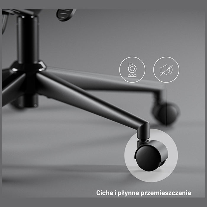 [?] Офисен стол Diablo Chairs V-Light, ергономичен, черен