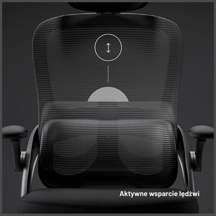[?] Офисен стол Diablo Chairs V-Light, ергономичен, черен