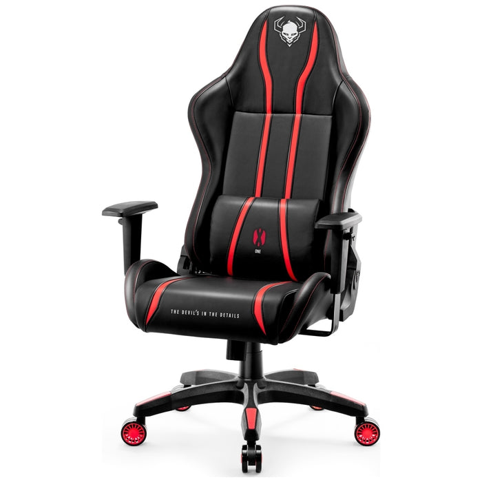 Гейминг фотьойл Diablo Chairs X-One 2.0 King Size, черно-червен