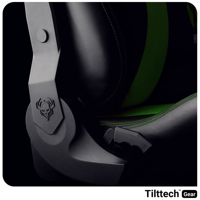 [?] Гейминг стол Diablo Chairs X-Horn 2.0 Normal Size, черно-зелен