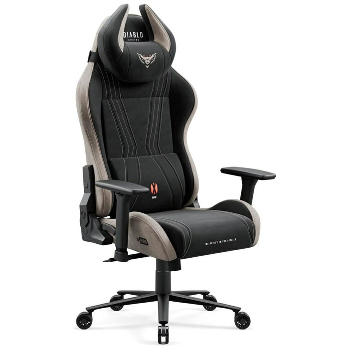 [?] Геймърски фотьойл Diablo Chairs X-Horn 2.0 Normal Size, черен/камилски