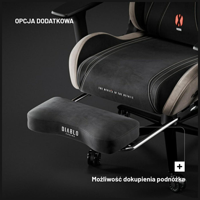 [?] Геймърски фотьойл Diablo Chairs X-Horn 2.0 Normal Size, черен/камилски