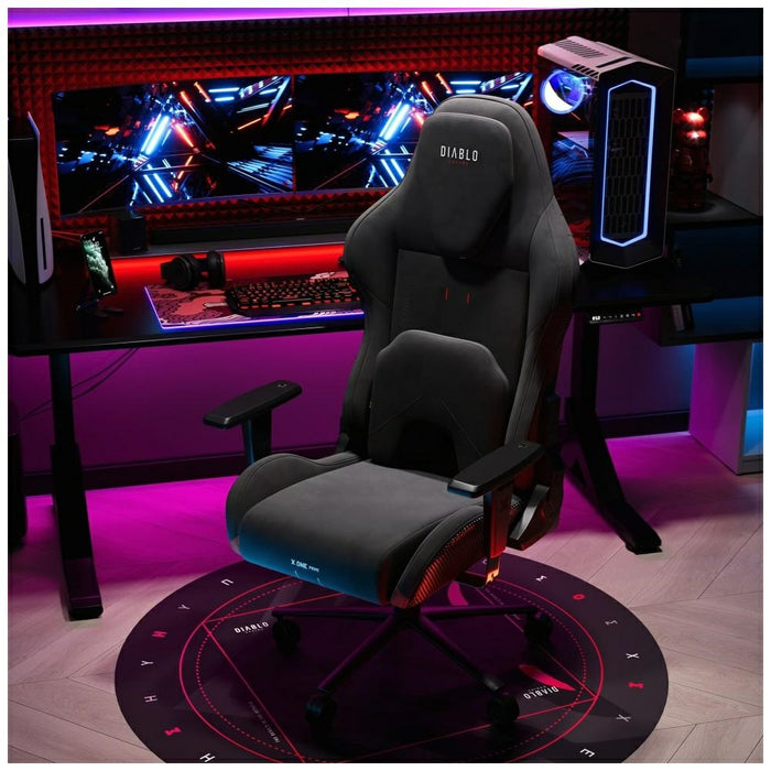 [?] Геймърски стол Diablo Chairs Diablo X-One PRIME Normal Size, черен