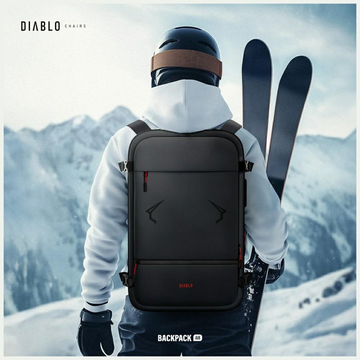 Многофункционален вакуумен раница Diablo Chairs Backpack Air, черна