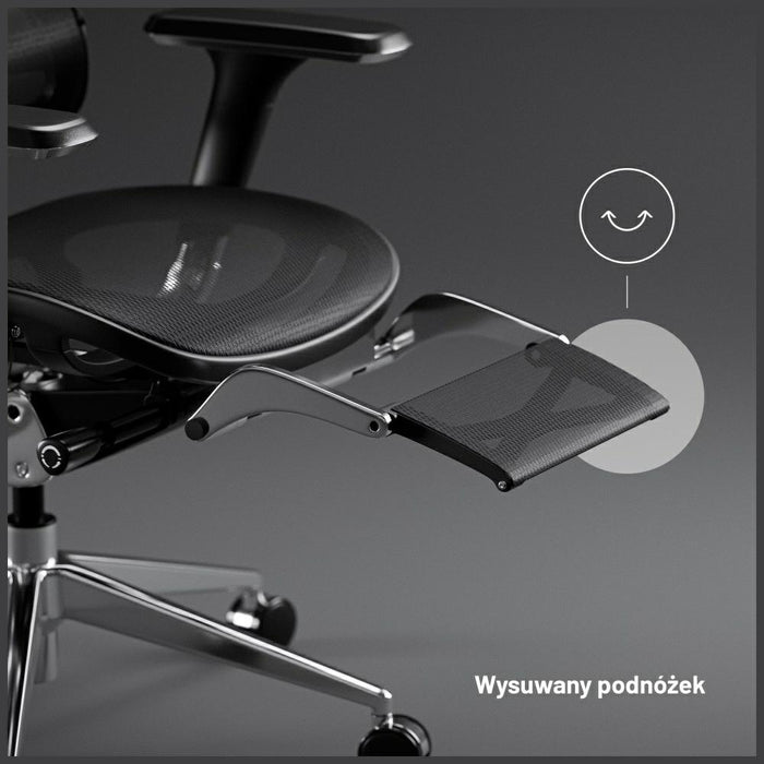 [?] Ергономичен фотьойл Diablo Chairs V-Master, черно-черен