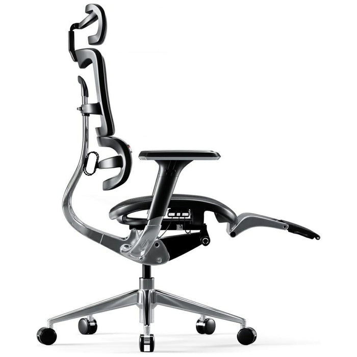 [?] Ергономичен фотьойл Diablo Chairs V-Master, черно-черен