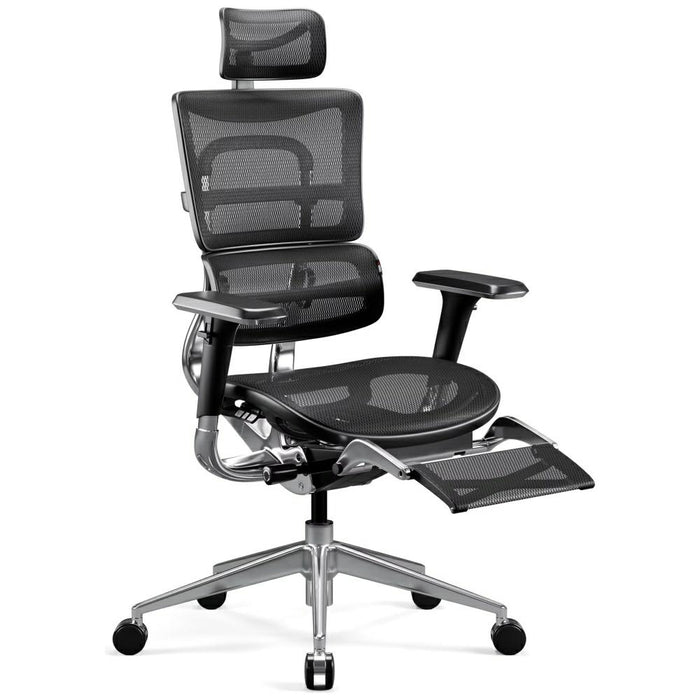 [?] Ергономичен фотьойл Diablo Chairs V-Master, черно-черен