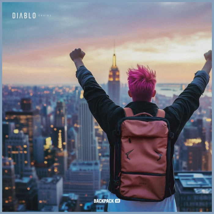 Мултифункционален вакуумен раница Diablo Chairs Backpack Air, бордо