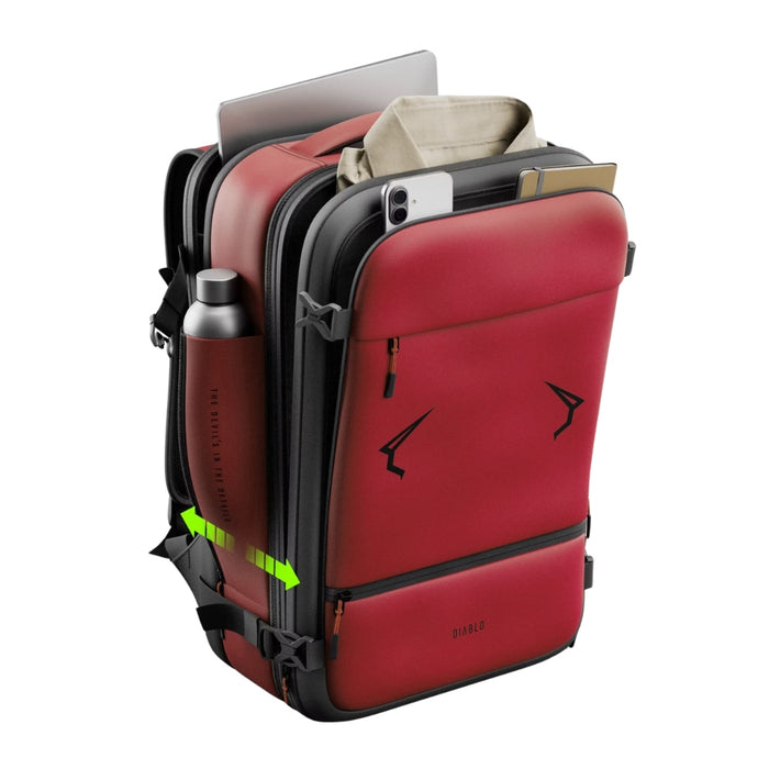 Мултифункционален вакуумен раница Diablo Chairs Backpack Air, бордо