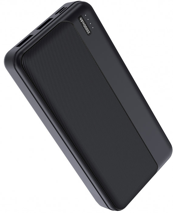 Външна батерия DIVA PB-204B 20 000 mAh Black
